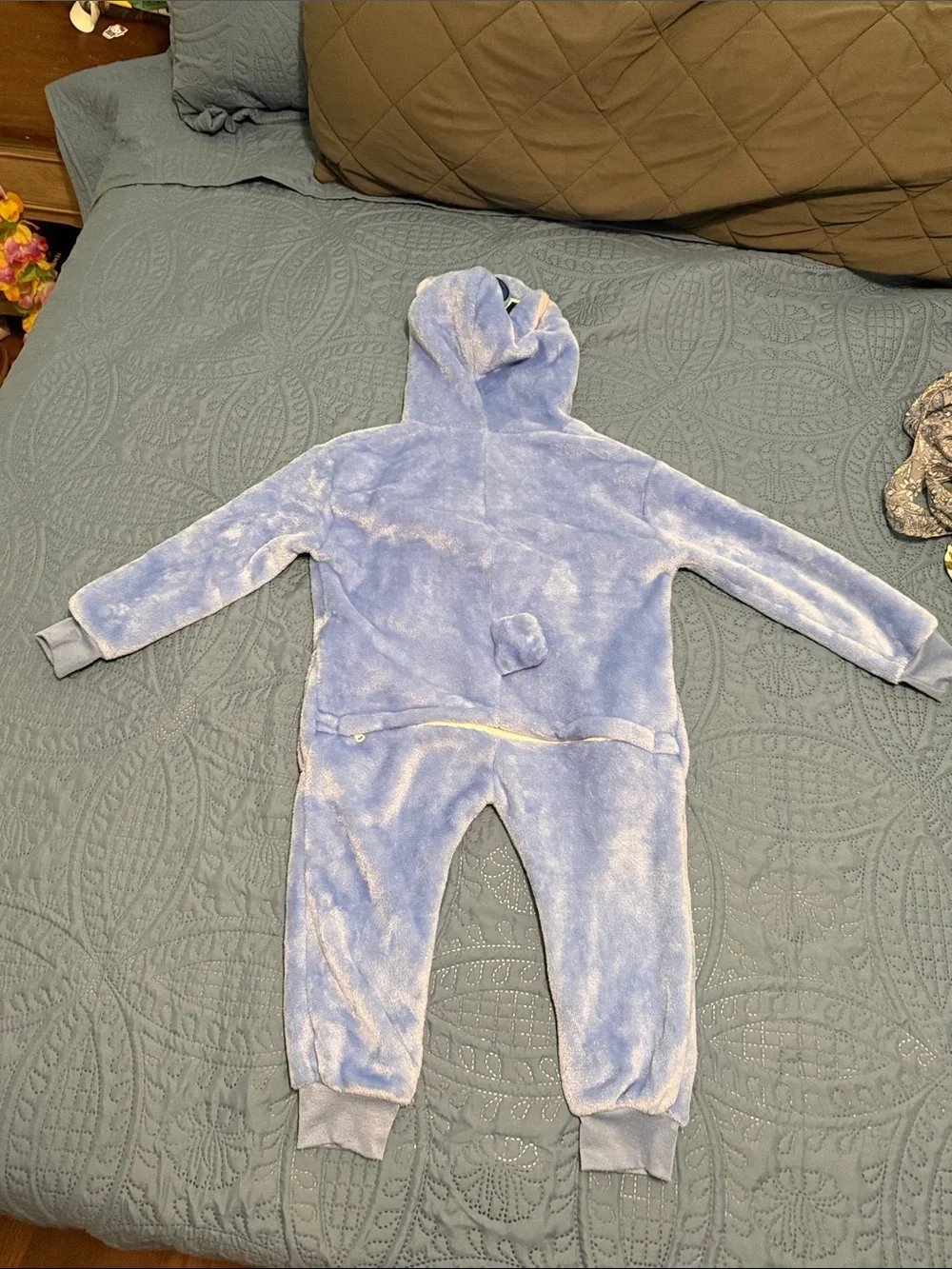 Kids Stitch Inspired Character Plush One-Piece onesie/costume